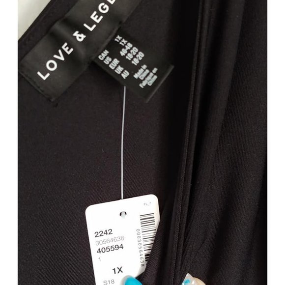 Love & Legend Front & Back Strap Design Top Size 1x - Picture 5 of 6